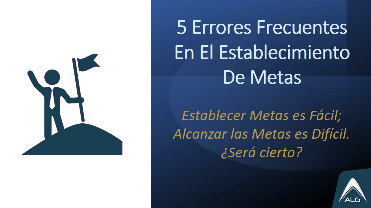 13-cinco errores en el establecimeinto de metas